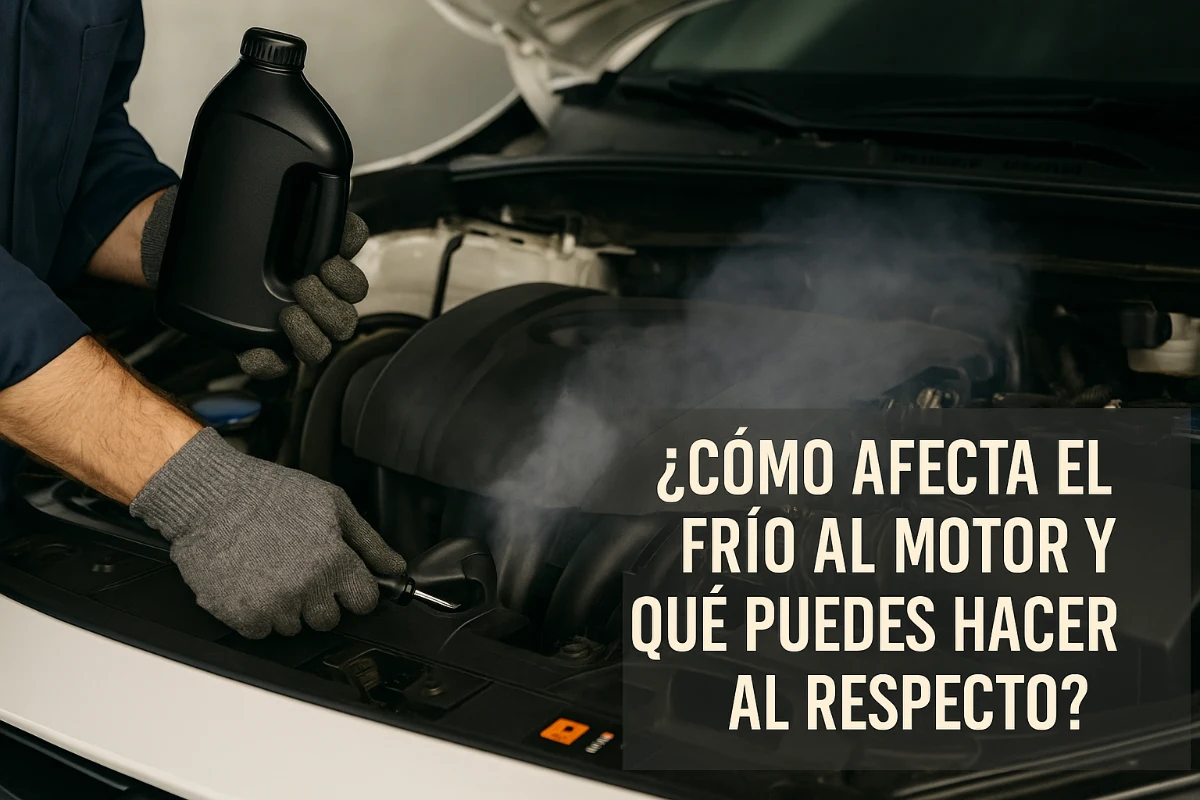 ¿Cómo afecta el frío al motor y qué puedes hacer al respecto?