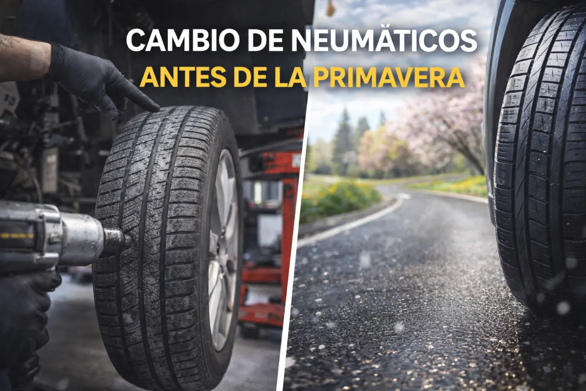 Cambio de neumáticos: ¿Cuándo y por qué hacerlo antes de la primavera?