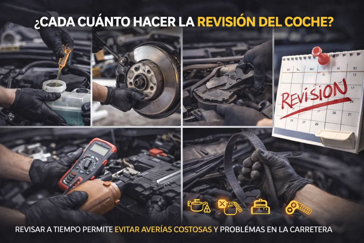 ¿Cada cuánto deberías revisar tu coche?