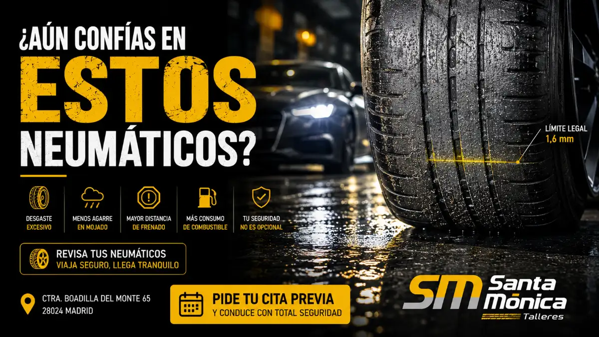 ¿Es momento de cambiar los neumáticos? Señales que indican que necesitas sustituirlos