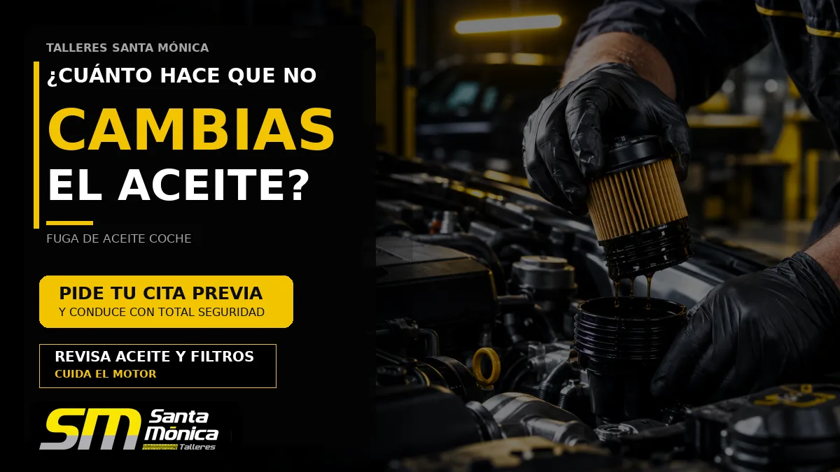 Fuga de aceite en el coche: cómo detectarla, qué riesgos tiene y cuándo acudir al taller