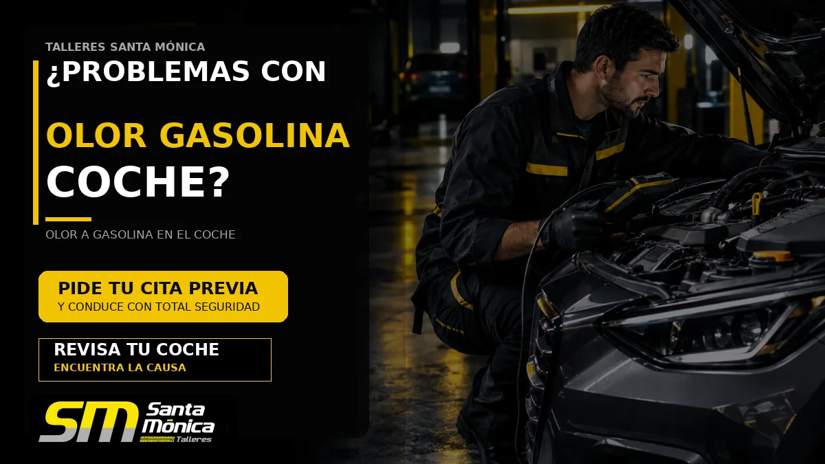 Olor a gasolina en el coche: causas, riesgos y cuándo acudir al taller